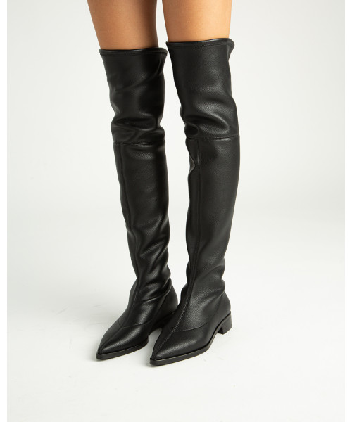 vegan over knee boots