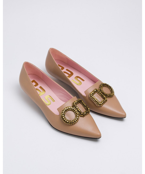 embellished womens flats