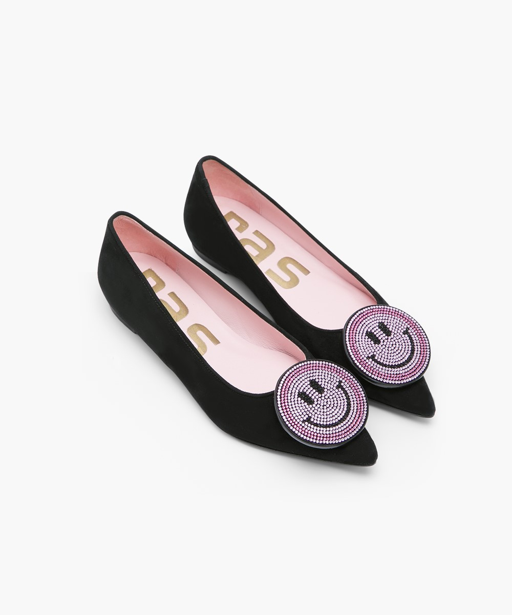 Flats negro sales